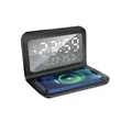 Digital Desk Clock Wireless Charger LED Temperature Alarm | https://www.bestnamebadges.com