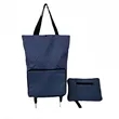 25L Portable Oxford Fabric Shopping Bag Wheels Foldable | https://www.bestnamebadges.com