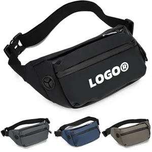 Custom Waterproof Crossbody Sling Bag Zippered Storage Pouch