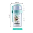 Salad Cup Container for Picnic Lunch Portable Spoon | https://www.bestnamebadges.com