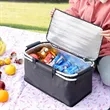 Portable Collapsible Picnic Basket Cooler | https://www.bestnamebadges.com