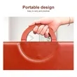A4 Conference Folder Zippered PU File Case | https://www.bestnamebadges.com