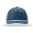Richardson 5Panel Rope Cap w/Leather Patches or Embroidery | https://www.bestnamebadges.com