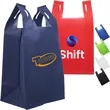 T-Shirt Style Shopping Tote Bag  W/ Gusset (11" X 19" X 7") | https://www.bestnamebadges.com