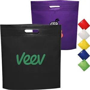 100GSM Full Color Extra wide Tote Bag w/ Gusset (16"x12"x6")