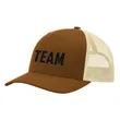 Richardson Low Pro Trucker Cap Adjustable snapback | https://www.bestnamebadges.com
