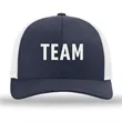 Richardson Low Pro Trucker Cap Adjustable snapback | https://www.bestnamebadges.com