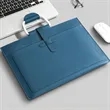 Faux Leather Document Bag With Handle For Office And Events | https://www.bestnamebadges.com