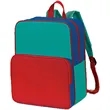 Premium ColorSplash Kid's Backpack 10.5" x 12.5" x 4.5" | https://www.bestnamebadges.com