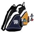 Premium Dynamic Explorer Sling Crossbody Backpack 13"x18"x6" | https://www.bestnamebadges.com