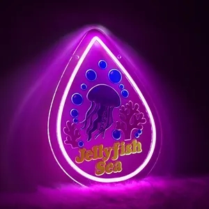 Custom Printed Engraved Neon Signs | https://www.bestnamebadges.com