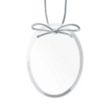 Starfire Ornament - Oval Imprinted | https://www.bestnamebadges.com