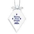 Starfire Ornament - Arrowhead Imprinted | https://www.bestnamebadges.com