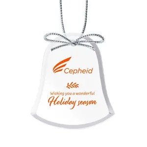 Starfire Ornament - Bell Imprinted | https://www.bestnamebadges.com