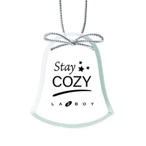 Jade Ornament - Bell Imprinted | https://www.bestnamebadges.com