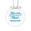 Starfire Ornament - Circle Imprinted | https://www.bestnamebadges.com
