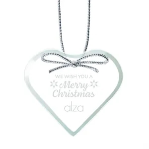 Jade Ornament - Heart | https://www.bestnamebadges.com