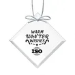Starfire Ornament - Square Imprinted | https://www.bestnamebadges.com
