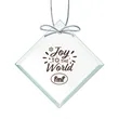 Jade Ornament - Square Imprinted | https://www.bestnamebadges.com
