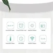 Wooden Digital Alarm Clock with Wireless Charging | https://www.bestnamebadges.com