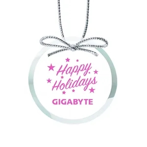 Jade Ornament - Round Imprinted | https://www.bestnamebadges.com