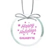 Jade Ornament - Round Imprinted | https://www.bestnamebadges.com