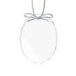 Optical Ornament - Oval Imprinted | https://www.bestnamebadges.com