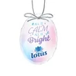 Optical Ornament - Oval VividPrint™ | https://www.bestnamebadges.com