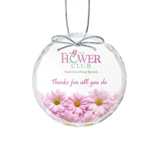 Optical  Ornament - Round VividPrint™ | https://www.bestnamebadges.com