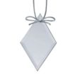 Mirror Ornament - Diamond | https://www.bestnamebadges.com