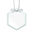 Jade Ornament - Hexagon | https://www.bestnamebadges.com