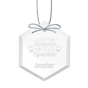 Starfire Ornament - Hexagon | https://www.bestnamebadges.com