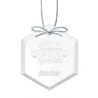 Starfire Ornament - Hexagon | https://www.bestnamebadges.com