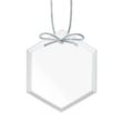 Starfire Ornament - Hexagon | https://www.bestnamebadges.com