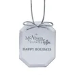 Mirror Ornament - Octagon | https://www.bestnamebadges.com