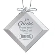 Mirror Ornament - Square | https://www.bestnamebadges.com