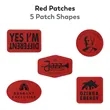 Richardson R-Flex Trucker Cap w/ Patches or Embroidery | https://www.bestnamebadges.com