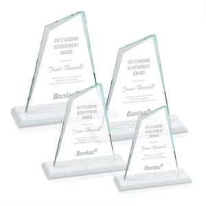 Summit Award - White | https://www.bestnamebadges.com