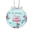 Starfire Ornament - Circle VividPrint™ | https://www.bestnamebadges.com