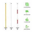 30" Practice Pole with Tray | https://www.bestnamebadges.com
