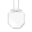 Starfire Ornament - Long Octagon VividPrint™ | https://www.bestnamebadges.com