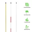 6' Fiberglass Poles Golf Kit | https://www.bestnamebadges.com