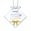 Jade Ornament - Square VividPrint™ | https://www.bestnamebadges.com
