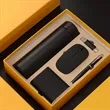 Business Gift Set Bottle Wireless Mouse Pen USB Drive | https://www.bestnamebadges.com