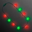Christmas Stars Light Up String Necklace | https://www.bestnamebadges.com