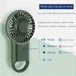 Portable USB Rechargeable Handheld Fan | https://www.bestnamebadges.com