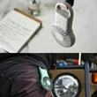 Portable USB Rechargeable Handheld Fan | https://www.bestnamebadges.com