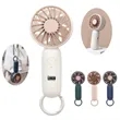 Portable Rechargeable Desktop & Handheld Fan | https://www.bestnamebadges.com