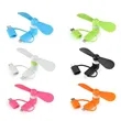 3-in-1 Mini Cell Phone Fan | https://www.bestnamebadges.com