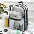 Clear Waterproof Backpack With Multiple Compartments | https://www.bestnamebadges.com